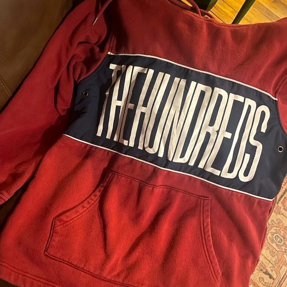 Perfect Condition THE HUNDREDS HOODED SWEATSHIRT - Picture 1 of 6